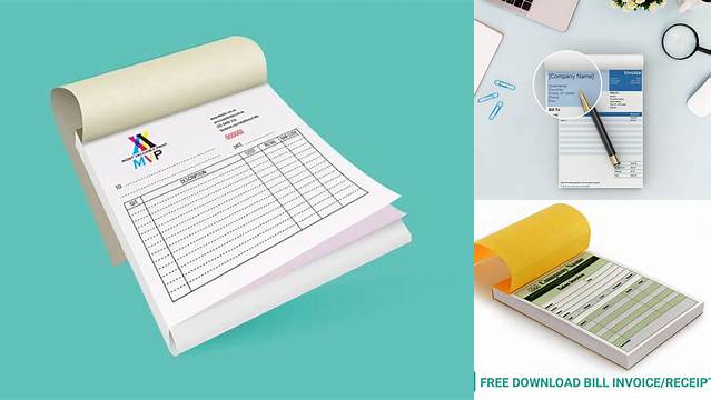 9493+ Bill Book Mockup Psd Free Download Best for Showcase