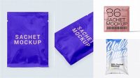 9495+ Milk Sachet Mockup Free Free PSD