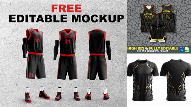 9495+ Sublimation Jersey Mockup Free Easy Editable