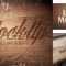 9502+ Wood Burn Mockup High-End PSD Download