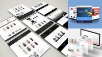 9504+ 3d Website Mockup Psd Free Download PSD for Free