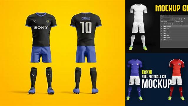 9507+ Mockup Uniforme De Futbol Free Photoshop Freebie