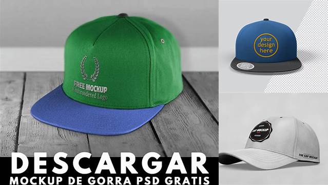 9512+ Gorras Mockup Free High-Quality Creative PSD