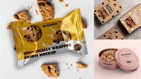 952+ Cookie Packaging PSD Mockup Download Free Editable PSD Template