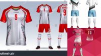 9521+ Mock Up Jersey Futsal Editable Photoshop File