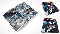 9532+ Comic Book Mockup Free Editable Graphic Free PSD