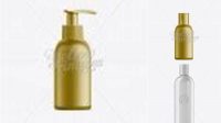 9534+ Gold Plastic Cosmetic Bottle with Batcher 100 ml Smart Layer PSD