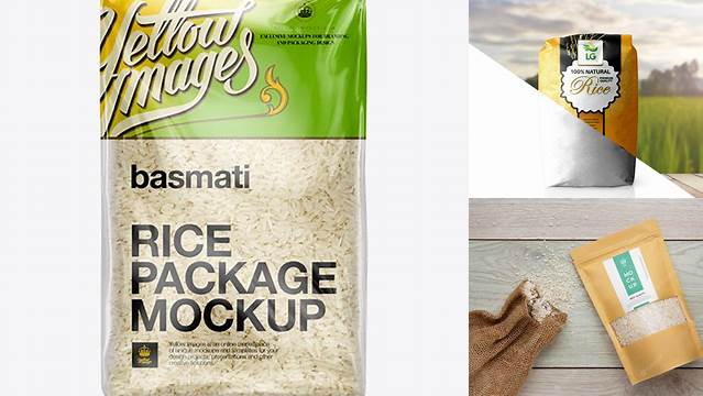 954+ Mockup Rice Bag Digital Download