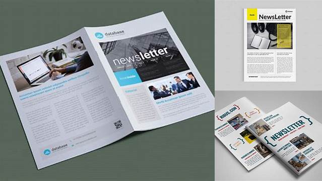 9541+ Newsletter Mockup Digital Download