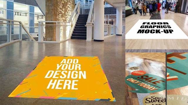 9542+ Floor Graphic Mockup Best for Showcase