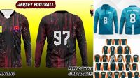 9546+ Download Mockup Jersey Lengan Panjang Cdr Smart PNG Image