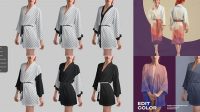 9550+ Robe Mockup Smart Object PSD