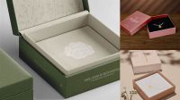 9558+ Jewelry Box Mockup Free Easy Editable