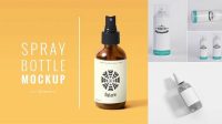 9582+ Pocket Spray Mockup Fully Editable PSD Template