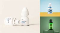 9584+ Plastic Bottle For Eye Drops PSD Mockup Exclusive Free Creative Mockup File