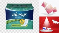 9585+ Sanitary Pads Mockup Free Download Smart PNG Image