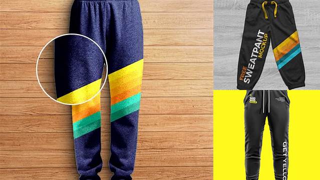 959+ Sport Pants Mockup Free PSD for Free