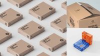 9591+ Box Mockup Packaging For Free Download