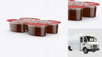 9595+ Food Pots PSD Mockup Half Side View Free Graphic Design Resource