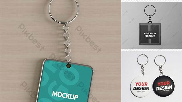 9596+ Mockup Gantungan Kunci Png Digital Download