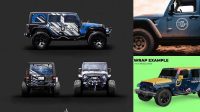 9599+ Jeep Mockup Free Best for Showcase