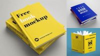 9600+ Hardcover Book PSD Mockup Smart Object Free Photoshop File