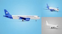 9608+ Free Airplane Mockup Advanced Photoshop Design Free