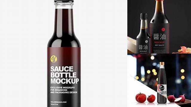 9610+ Soy Sauce Bottle Mockup Free Download Free Premium Design PSD