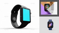 9614+ Apple Watch PSD Mockup Premium Freebie for Designers