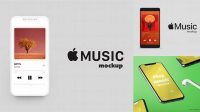 9618+ Apple Music Mockup Creative Design Mockup