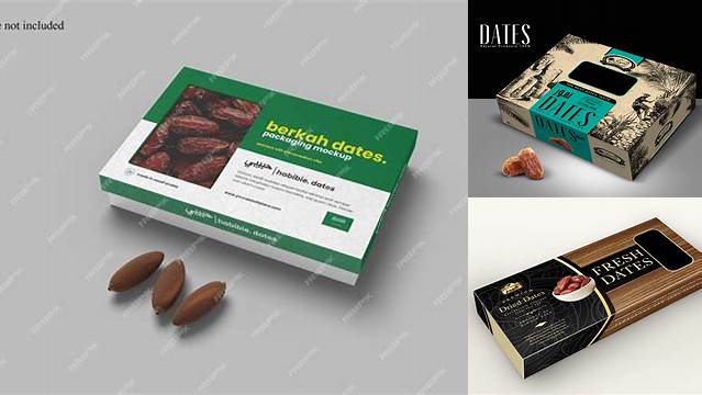 9618+ Dates Box Mockup Smart PNG Image