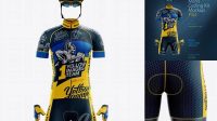 962+ Cycling Kit Mockup Smart Object Free Photoshop File