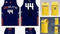 9624+ Nba Basketball Jersey Template Psd Free Download PSD Free Download