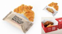 9628+ Croissant Packaging Mockup Easy Editable