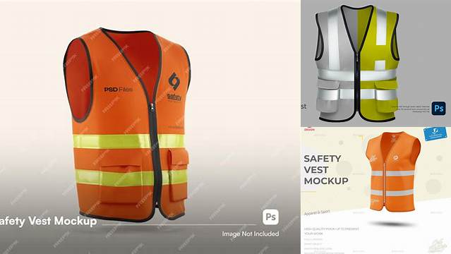 9633+ Safety Vest Mockup Psd Free Customizable PSD Templates