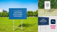 9636+ Yard Sign Mockups For Free Download