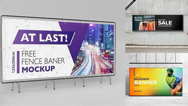 9637+ Web Banner Mockup Free PSD