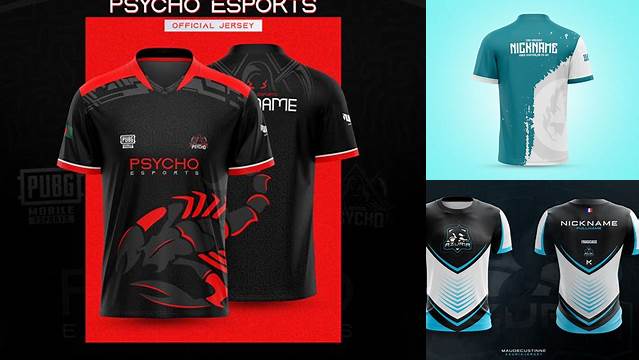 9638+ Mockup Jersey Esport Creative Layered Design File