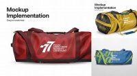 9642+ Sport Bag Mockup Digital Download