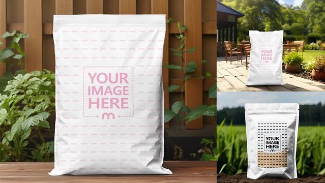 9647+ Fertilizer Bag Mockup Digital Download