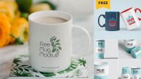 9648+ Matt Mug PSD Mockup Fully Layered Photoshop Freebie