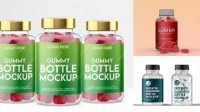 9653+ Gummy Bottle Mockup Free Best Free Resource