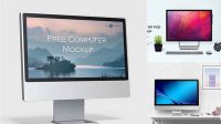 9663+ Pc Mockup Psd Best for Showcase