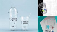 9671+ Clear Plastic Cup Mockup Best for Showcase