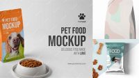 9675+ Dog Food Packaging Mockup For Free Download