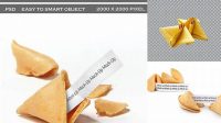 9675+ Fortune Cookie Mockup PSD Download