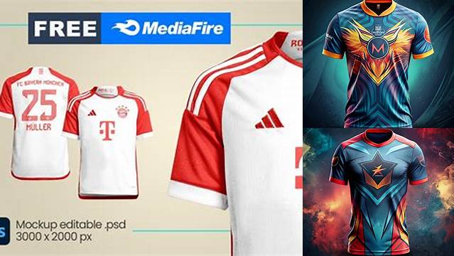 9683+ Adidas Jersey Mockup Free Premium Design Freebie