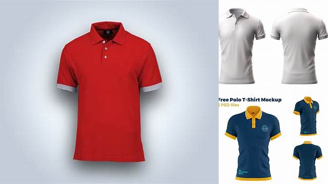 9692+ Polo Shirt Mockup Front And Back Psd Free Download Download Free