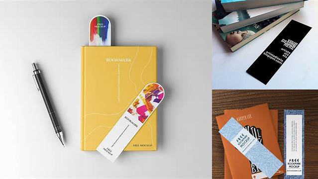 9697+ Bookmark Mockup Free Download PSD Download