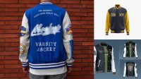 9697+ Varsity Mock Up PSD Download